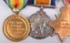 Great War Military Medal Group of Three 1/5th Gordon Highlanders Territorial Force, For Gallantry 25th / 26th March 1916 After an Enemy Mine Exploded Under His Trench - 9