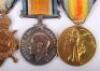 Great War Military Medal Group of Four 7th Battalion Queens West Surrey Regiment - 3