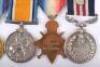 Great War Military Medal Group of Four 7th Battalion Queens West Surrey Regiment - 9