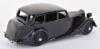 Dinky Toys 40b Triumph 1800 Saloon, scarce black body - 2