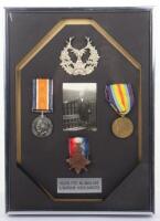 Great War 1914 Star Medal Trio Set Gordon Highlanders