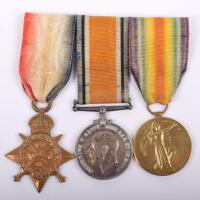 Great War 1914 “Mons” Star Medal Trio Royal Engineers