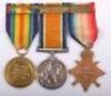 Great War 1914 “Mons” Star Medal Trio Royal Engineers - 5