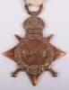 1914-15 Star Medal 5th (London Rifle Brigade) Battalion The London Regiment Died of Wounds Whilst a Prisoner of War 1916 - 2