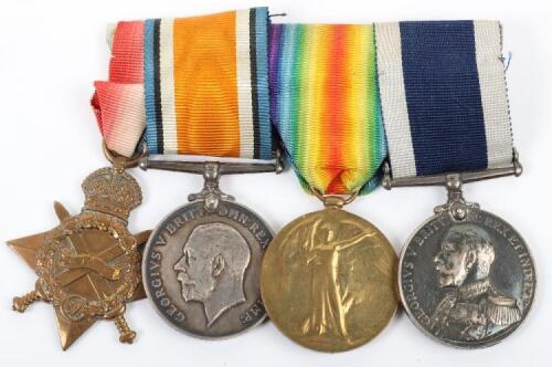 WW1 British Royal Naval Long Service Good Conduct Medal Group