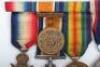 British WW1 Royal Naval Fleet Reserve Long Service Medal Group of Four, Served on HMS Chester at the Battle of Jutland, Same Ship as John “Jack” Cornwall, Who Was Awarded the Victoria Cross for his actions on the ship during the battle - 4