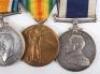 WW1 Royal Navy Long Service Good Conduct Medal Group of Four HMS Hecla - 3