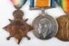 WW1 Royal Navy Long Service Good Conduct Medal Group of Four HMS Hecla - 4