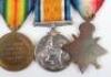 WW1 Royal Navy Long Service Good Conduct Medal Group of Four HMS Hecla - 9
