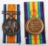 British Great War 1918 Casualty Medal Pair and Memorial Plaque Lancashire Fusiliers - 3