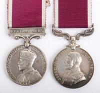 George V Army Long Service Good Conduct Medal Royal Artillery