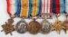 WW1 & WW2 Campaign Medal Group of Eight to Submarine Officer - 8