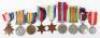 WW1 & WW2 Royal Navy / Royal Fleet Reserve Long Service Medal Group of Nine - 9