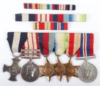 WW2 Royal Naval Withdrawal from Greece Distinguished Service Cross Group of Six, Awarded to Lieutenant Commander Mammatt Who Was Taken Prisoner of War When HMS Hareward Was Sunk off the Coast of Crete