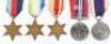 WW2 HMS Martin Operation Torch 1942 Casualty Royal Fleet Reserve Long Service Good Conduct Medal Group of Five - 7