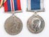 WW2 Royal Navy Long Service Good Conduct Medal Group of Four HMS Pretoria Castle - 3