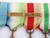 WW2 Campaign and Royal Naval Long Service Good Conduct Medal Group of Six Sailmaker HMS Dido - 3