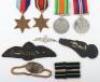 WW2 Royal Air Force No 110 Squadron 1945 Casualty Medal Group - 5