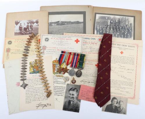 WW2 Middlesex Yeomanry / Royal Signals North Africa Prisoner of War Medal Group of Four