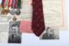 WW2 Middlesex Yeomanry / Royal Signals North Africa Prisoner of War Medal Group of Four - 6