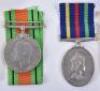 Civil Defence Long Service Medal and Paperwork Grouping of Maurice Pierssene Assistant Chief Warden for Tottenham, North London - 3