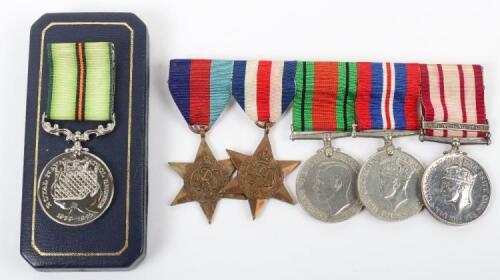 WW2 Royal Navy Minesweepers Medal Group of Five