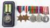 WW2 Royal Navy Minesweepers Medal Group of Five