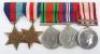 WW2 Royal Navy Minesweepers Medal Group of Five - 5