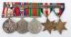 WW2 Royal Navy Minesweepers Medal Group of Five - 7