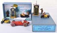 Dinky Toys Set No 44 AA Hut, Motorcycle Patrol and Guide