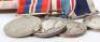 Royal Marines WW2 & Malaya Campaign / Long Service Medal Group of Nine - 7