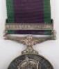 EIIR General Service Medal 1962-2007 Royal Artillery - 2