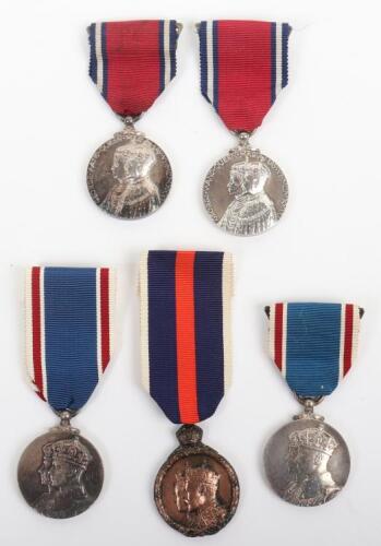 Selection of British Coronation and Jubilee Medals