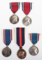 Selection of British Coronation and Jubilee Medals