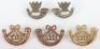 Selection of Somerset Light Infantry Collar Badges