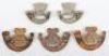 Selection of Somerset Light Infantry Collar Badges - 2