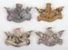 Selection of Royal Scots Collar Badges - 2