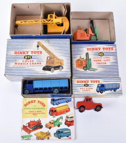 Three Boxed Dinky Toys