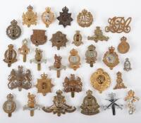 30x British Corps Cap Badges