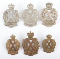 Selection of Scottish Horse Other Ranks Badges