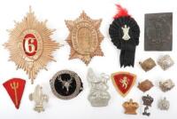 Grouping of British Military Badges