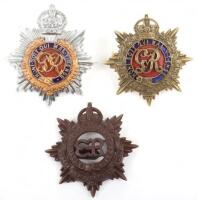 3x Royal Army Service Corps Officers Cap Badges