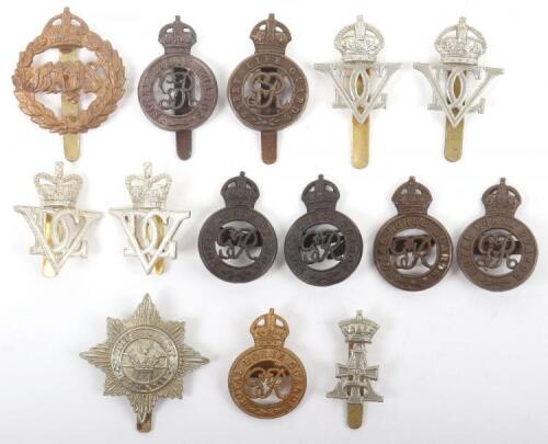 Grouping of British Cavalry Regiment Cap Badges