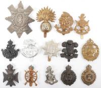 Selection of Territorial Battalions Cap Badges