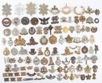 Large Collection of British Regimental Badges and Shoulder Titles