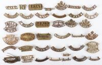 Grouping of Regimental Shoulder Titles