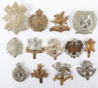 Selection of British Territorial Battalions Regimental Cap Badges