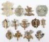 Selection of British Territorial Battalions Regimental Cap Badges - 2