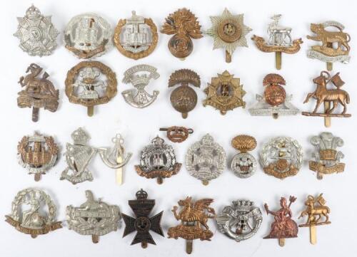 30x British Infantry of the Line Cap Badges