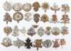 30x British Infantry of the Line Cap Badges